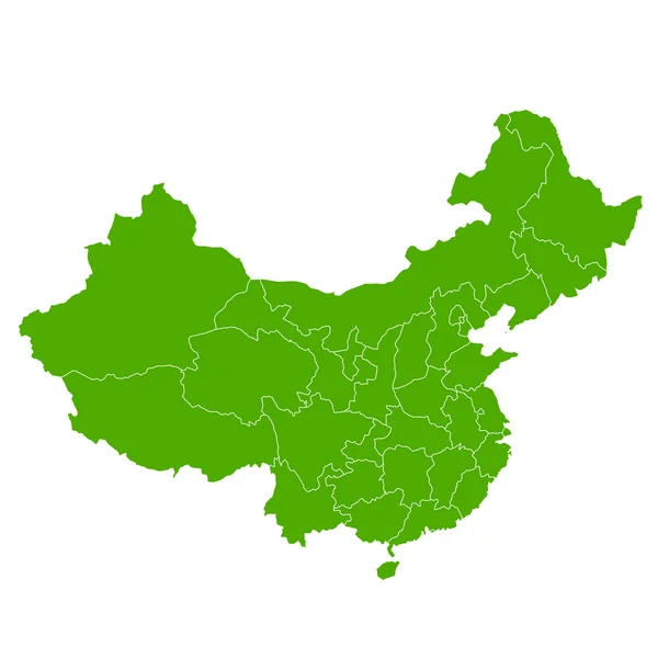 China map country icon — Stock Vector