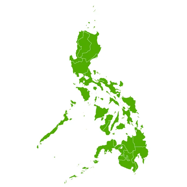 Філіппіни карту країни значок — стоковий вектор