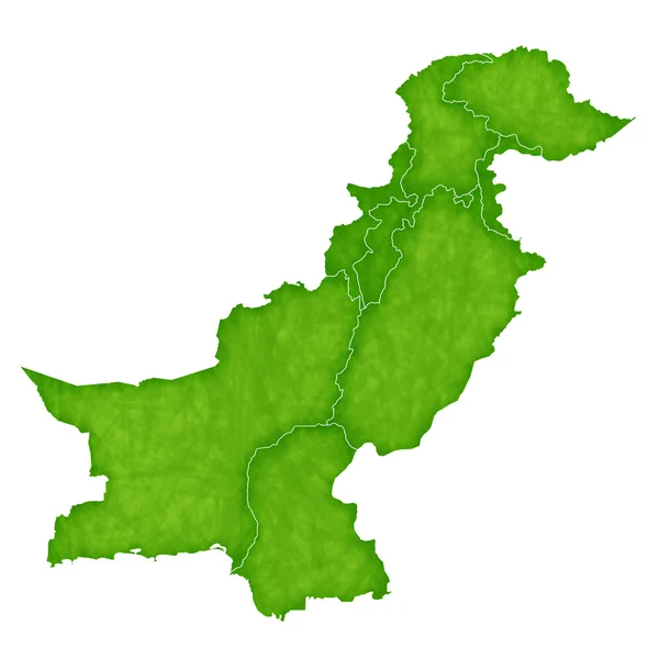 Pakistan map country icon — Stock Vector