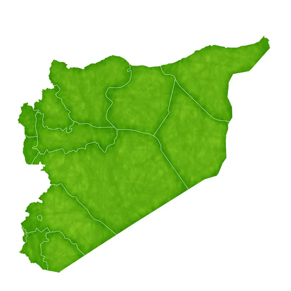 Siria mappa Paese icona — Vettoriale Stock