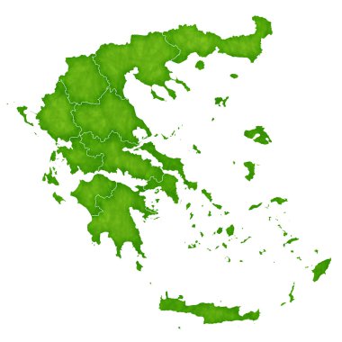 Yunanistan harita ülke simgesi