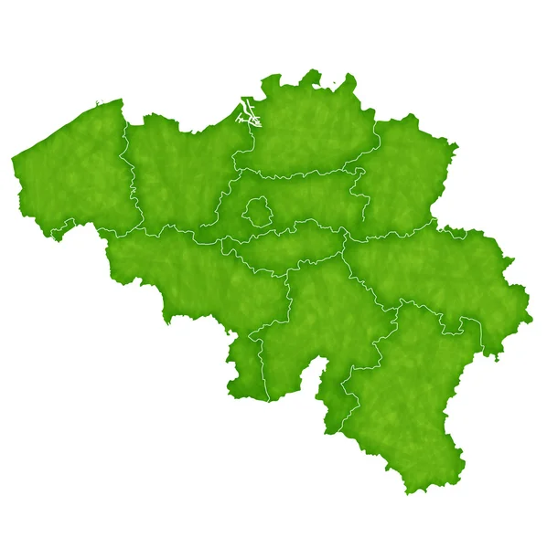 België kaart land pictogram — Stockvector