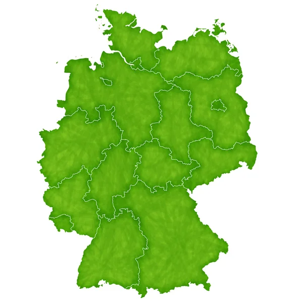 Deutschland Karte Ländersymbol — Stockvektor