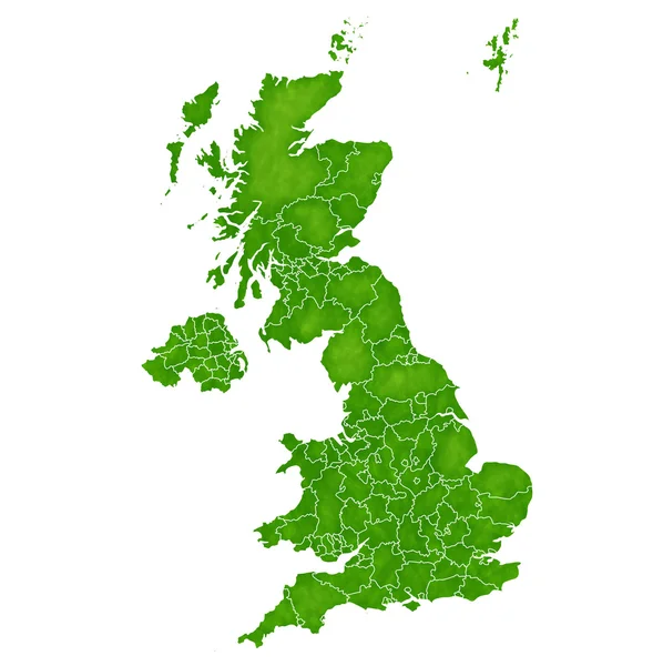 Reino Unido mapa País ícone — Vetor de Stock