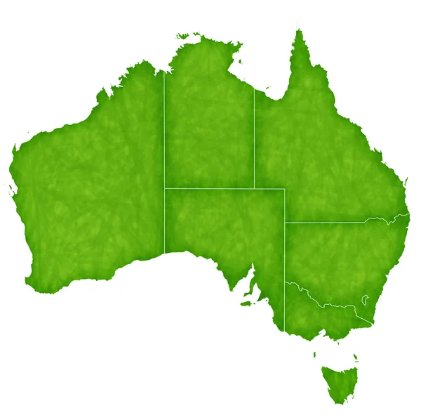 Australia Mapa país icono — Vector de stock