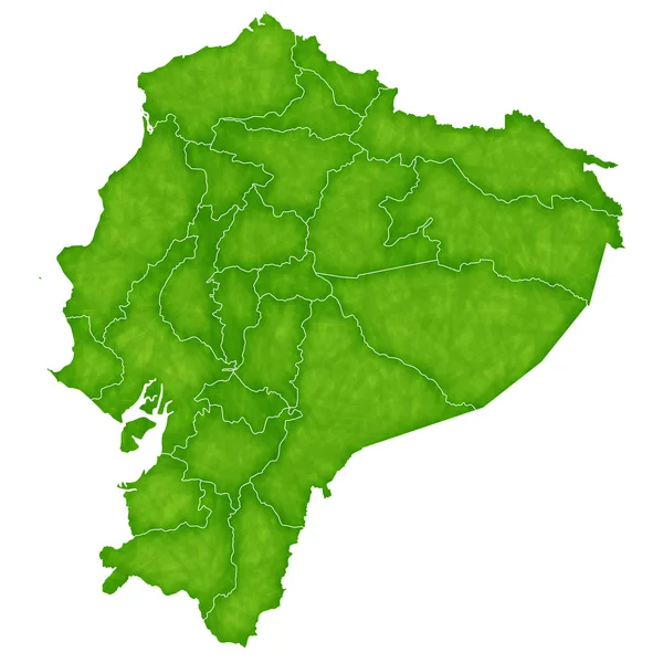 Ecuador mapa País icono — Vector de stock