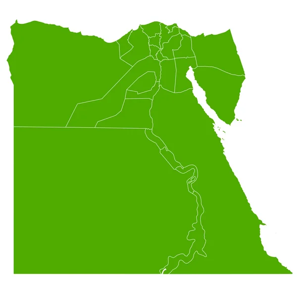 Egipto mapa País icono — Archivo Imágenes Vectoriales