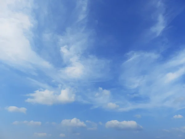 Ciel nuages paysage fond — Photo