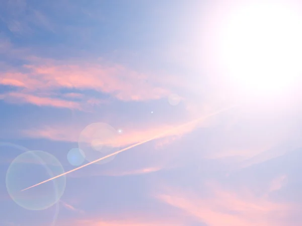 Фон заката неба — стоковое фото