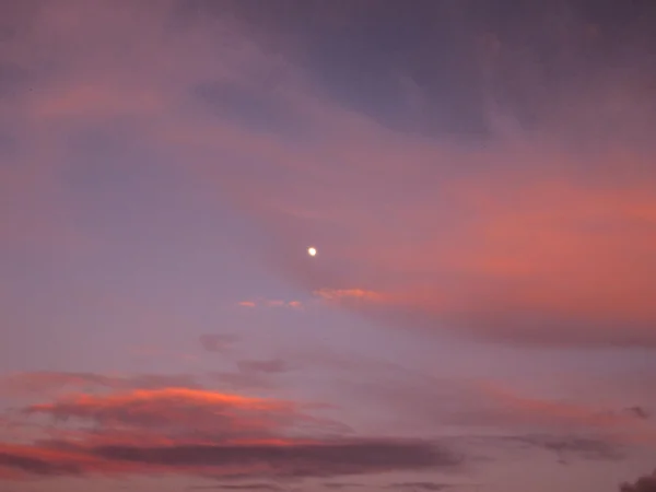 Himlen solnedgang landskab baggrund - Stock-foto