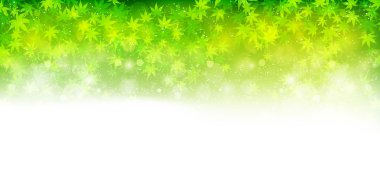 Akçaağaç yaz manzara arka plan