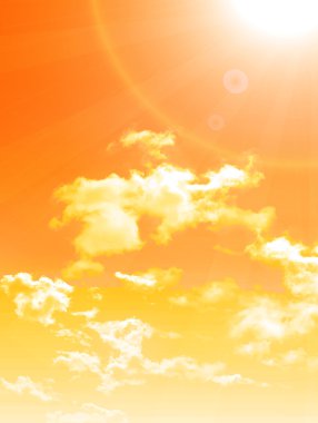 Sonbahar, sonbahar manzarası arka planından ayrılıyor