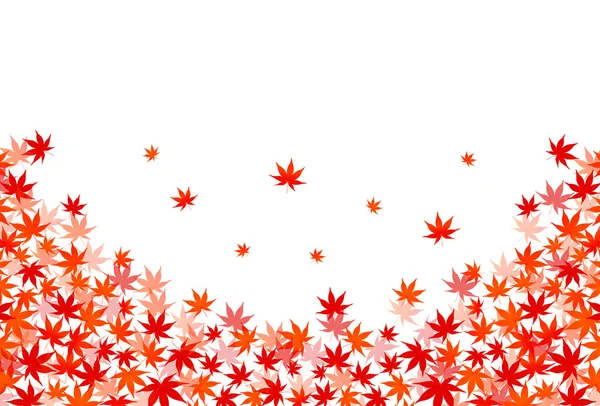 秋叶秋景背景 — 图库矢量图片