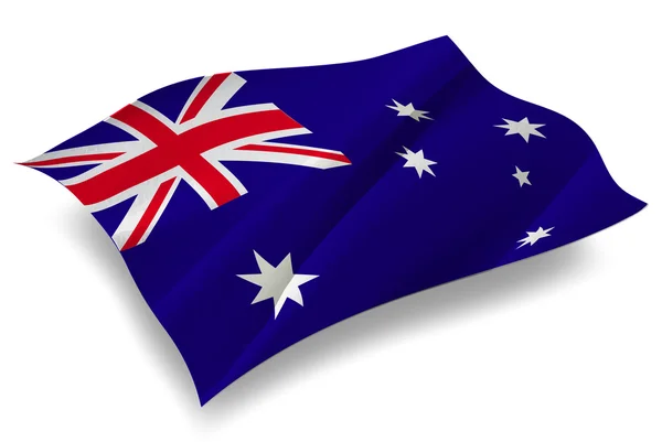 Australie icône du drapeau du pays — Image vectorielle