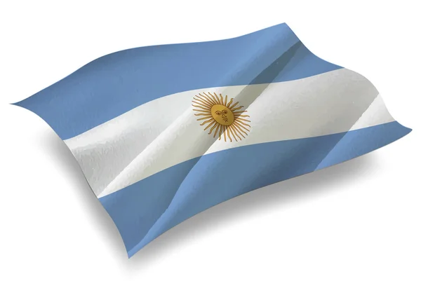 Ícone de bandeira do país Argentina —  Vetores de Stock