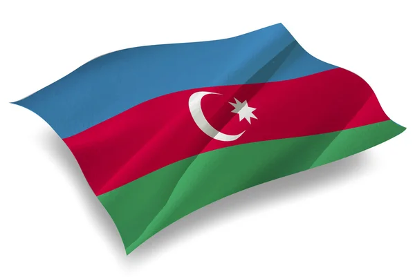 Azerbaijan Country flag icon — Stock Vector