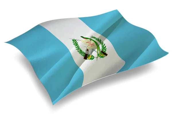 Guatemala País icono de la bandera — Archivo Imágenes Vectoriales
