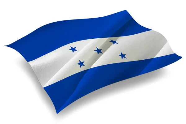 Honduras Icône drapeau du pays — Image vectorielle