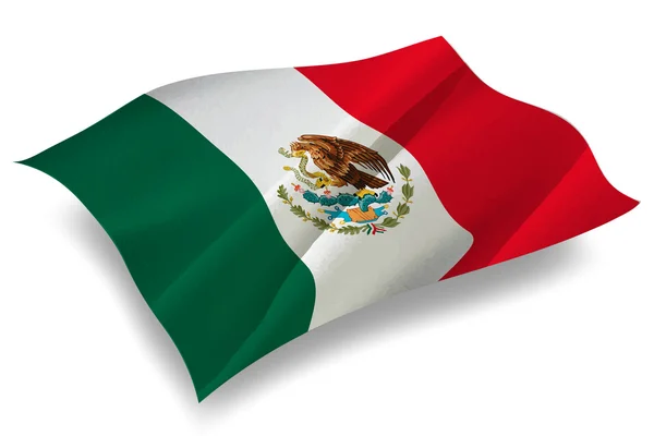 Mexico Country flag icon — Stock Vector