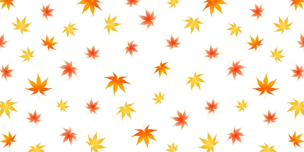 Hojas de otoño textura de fondo de otoño — Vector de stock