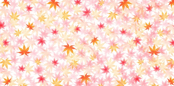 秋天的树叶秋天日本论文的背景 — 图库矢量图片