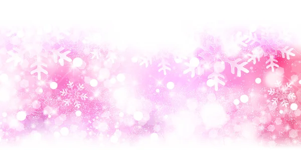 Christmas snow landscape background — Stock Vector