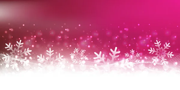 Christmas snow light background — Stock Vector