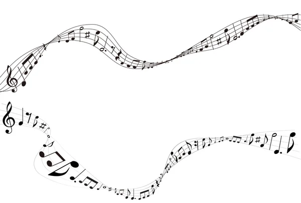 Піктограма музики нотатки — стоковий вектор
