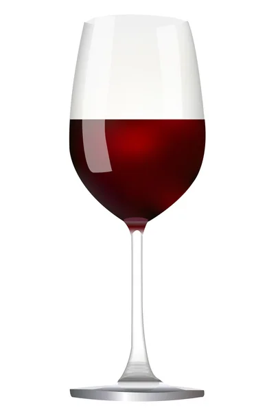 Ícone de uvas de vidro de vinho — Vetor de Stock