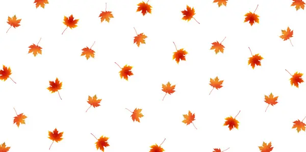 Autumn leaves autumn landscape background — Stock Vector