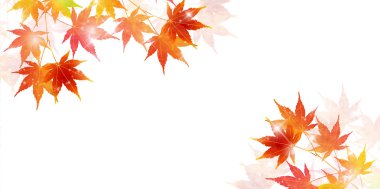 Sonbahar, sonbahar manzarası arka planından ayrılıyor