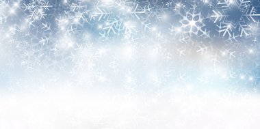 Noel kar manzara arka plan