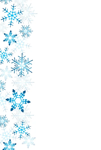 Natale neve paesaggio sfondo — Vettoriale Stock