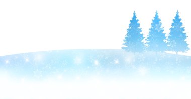 Noel kar manzara arka plan