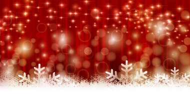 Noel kar manzara arka plan