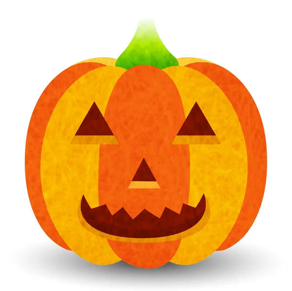 Halloween pompoen ghost pictogram — Stockvector