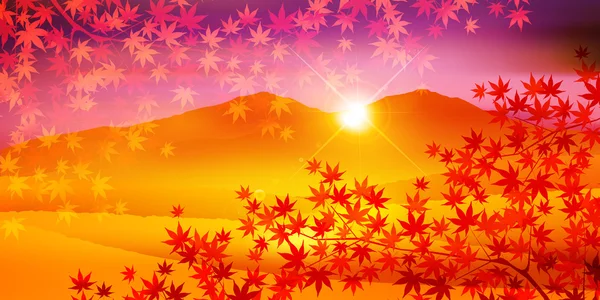 Autumn leaves autumn landscape background