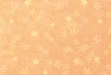 Sonbahar Japon kağıt arka plan sonbahar yaprakları