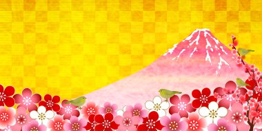 Fuji Erik bülbül arka plan