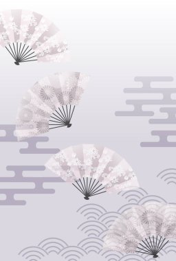 Japon desenli kartpostal geçmişi için yas tutmak