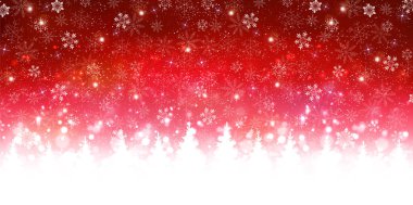 Yılbaşı kar yıldızı arka planı