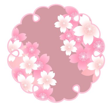 Japon desenli yeni yıl kart şablonu simgesi