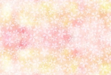 Kiraz Çiçeği Yeni Yıl Kart Japon desenli geçmişi