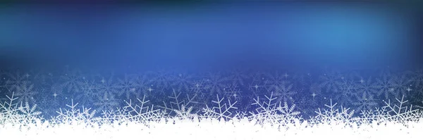 Navidad Nieve Invierno Acuarela Fondo — Vector de stock