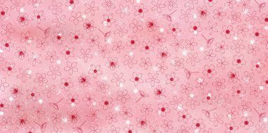 Kiraz Çiçeği Yeni Yıl Kart Japon desenli geçmişi