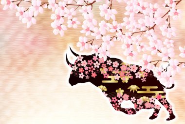 İnek Yeni Yıl kartı Zodiac geçmişi