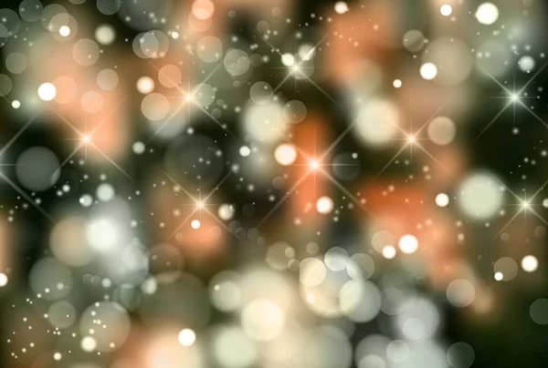 クリスマス雪の冬の水彩の背景 — ストックベクタ