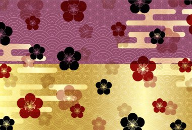 Erik Japon kağıt bahar arkaplanı