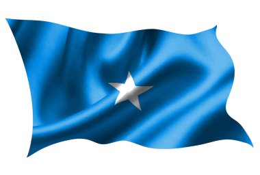 Somali ulusal bayrak ipeği simgesi