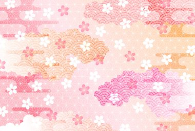 Kiraz çiçekleri bahar arkaplanı